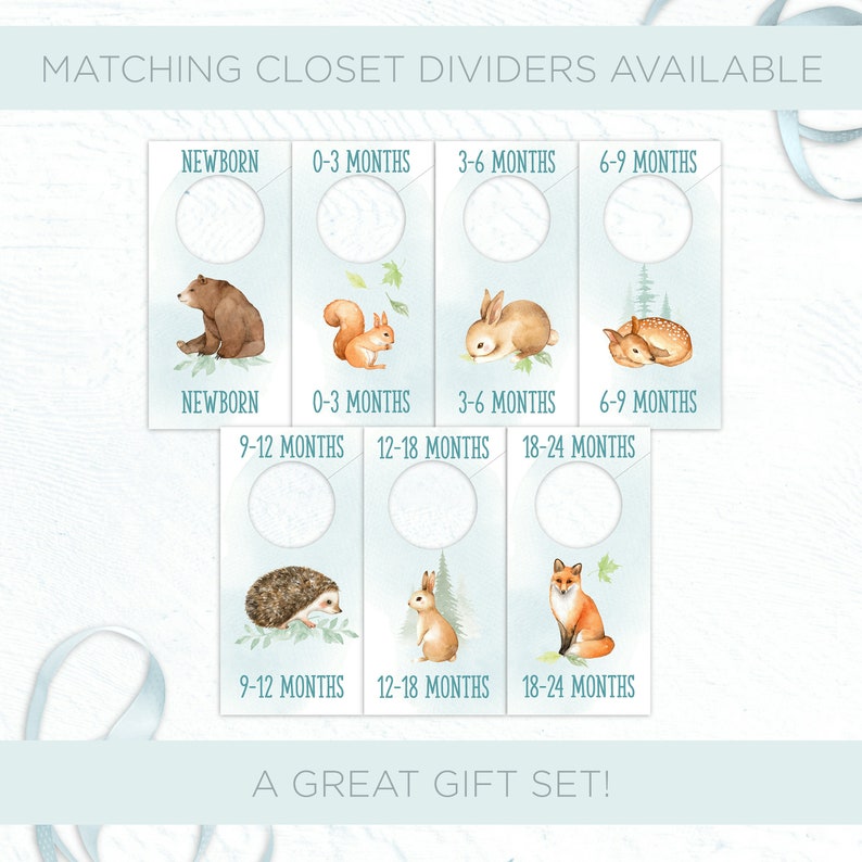 Printable NICU Milestone Cards Woodland Baby Boy Milestone | Etsy