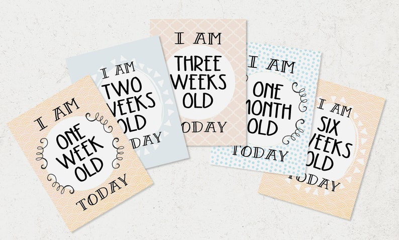 NICU Milestone Cards Printable Preemie Milestones DIY | Etsy