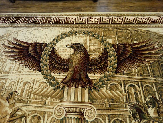 Romischen Reiches S P Q R Adler Teppich Flagge Klingeln Rom Etsy