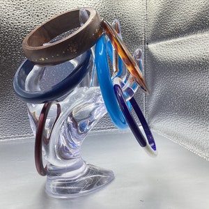 Vintage Trachtenschmuck Sechs bunte Armreifen