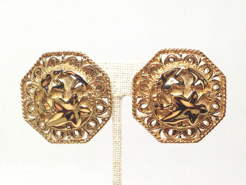 Vintage Estate Jose Barrera Avon Necklace and Clip Earrings Set image 5