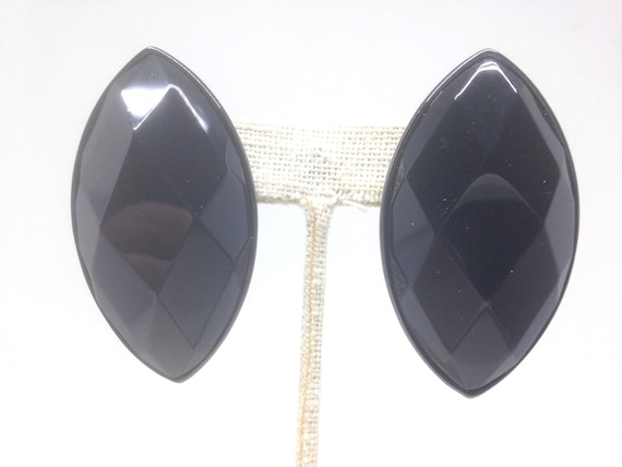 Joan Rivers* Collection Jet Black Stunning Earring