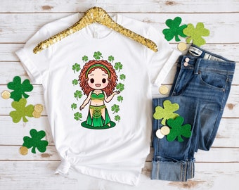 Camiseta de edición especial para bailarinas de danza del vientre irlandesa