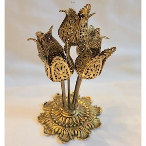 Vintage Cherub Lipstick Holder Sam Fink Hollywood Regency Ormolu