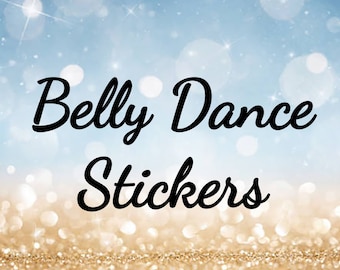 Belly Dance Stickers - Zodiac Dancers