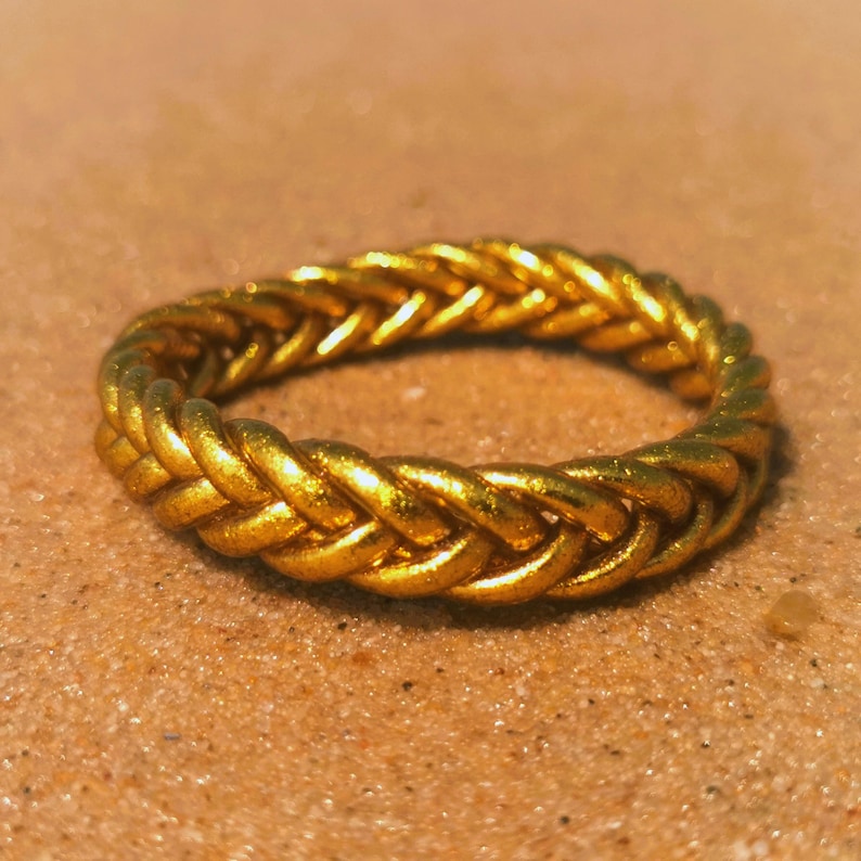 Jonc bouddhiste Kumlai Gold Classic Authentique Tressé