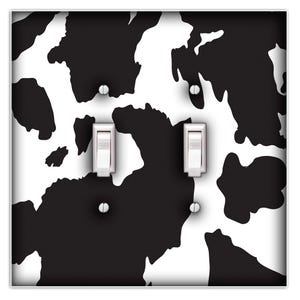 Cow Print Pattern Decorative Light Switch Plate Cover Wall Plate - Home Decor, Wall Decor