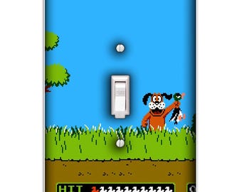 Duck Hunt Decorative Light Switch Plate Cover Wall Plate - Home Decor, Wall Decor
