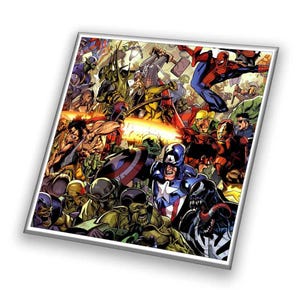 Avengers Design 3 Decorative Ceramic Tile Coaster