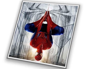 Spiderman Decorative Ceramic Tile Coaster