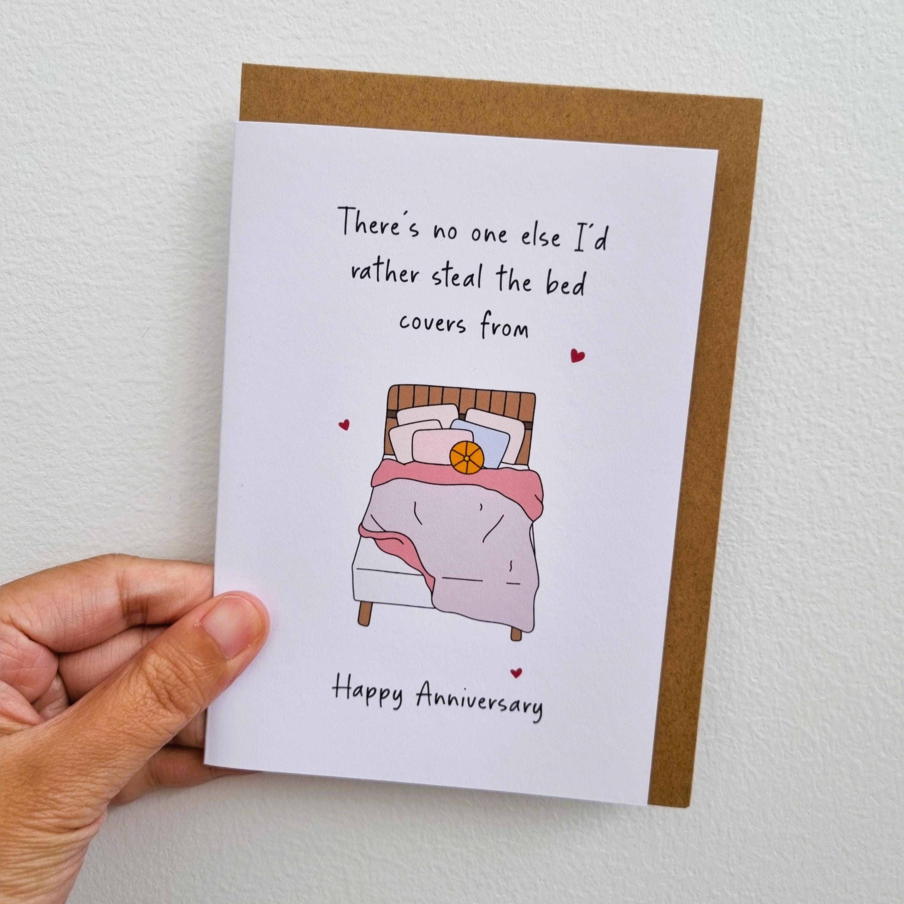 Cute Anniversary Card, Funny Anniversary Card, Love Card for Husband ...