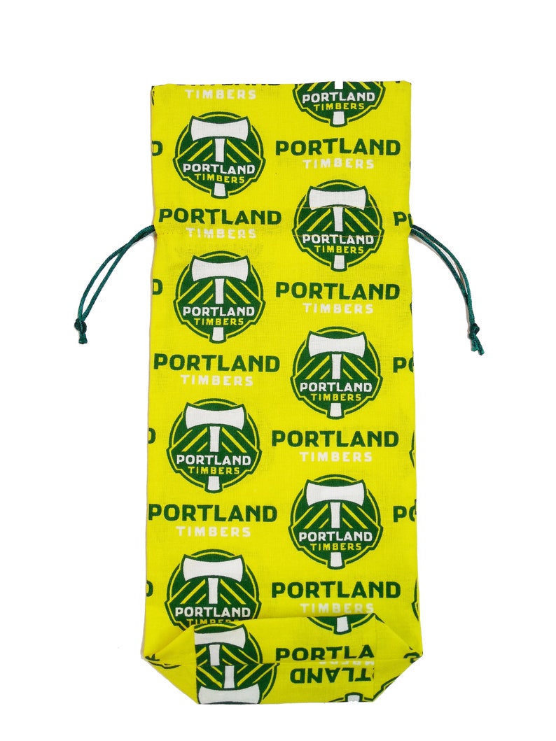 Wine Bottle Gift Bag Portland Timbers image 2