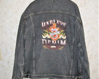 harley davidson jean jacket womens