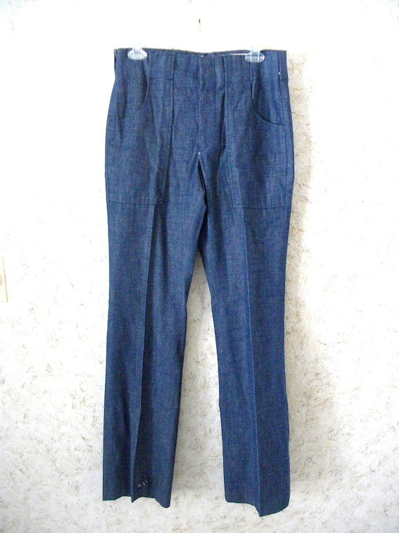 Vintage 60s Levis Big E Sta Prest Cotton Denim Jea