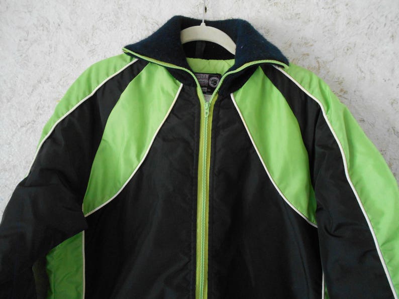Vintage Artic Wear Snowmobile Jacket Artic Cat Black Green | Etsy