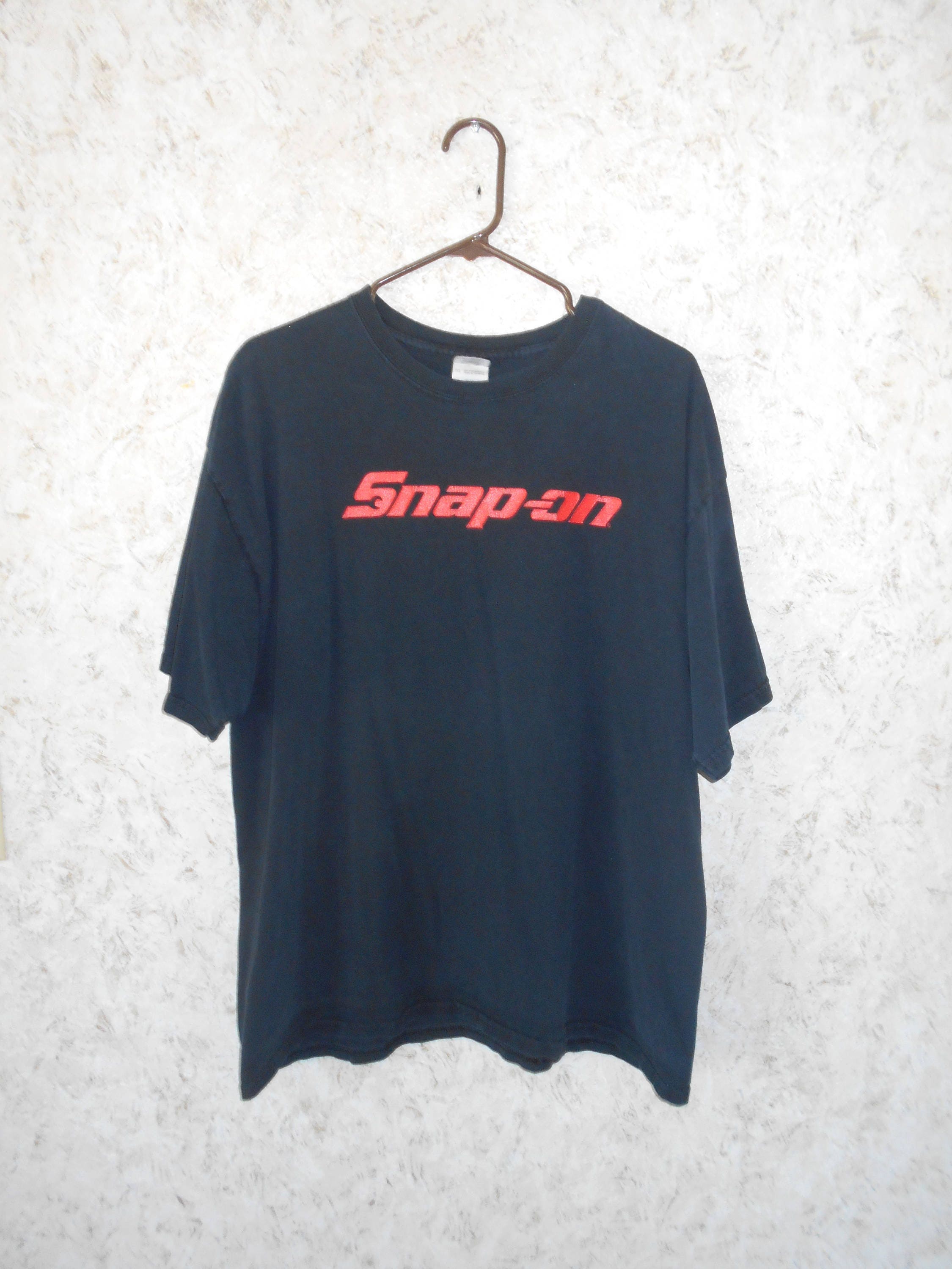 Vintage 1990s Snap On Tools Graphic Tee 90s Crewneck T Shirt Etsy