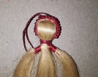 human hair doll etsy