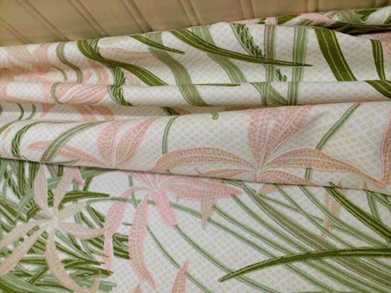 Puff Print Floral Patio Pillow Fabric Cotton Craft Cloth Cushion Design Reference Material