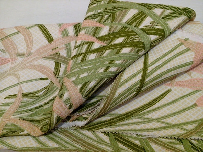 Puff Print Floral Patio Pillow Fabric Cotton Craft Cloth Cushion Design Reference Material