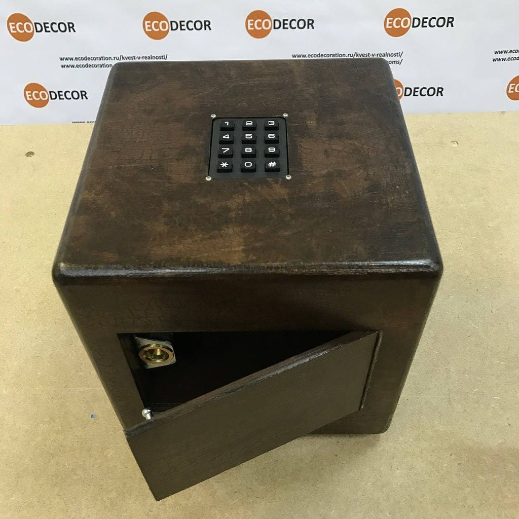 Right Code Opens a Box keypad Code Box Etsy