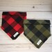 see more listings in the Plaid Frayed Bandanas section