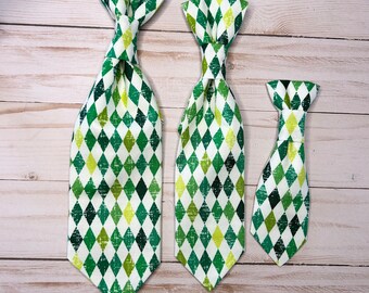 St. Patrick's Day Tie for your Pet, Green