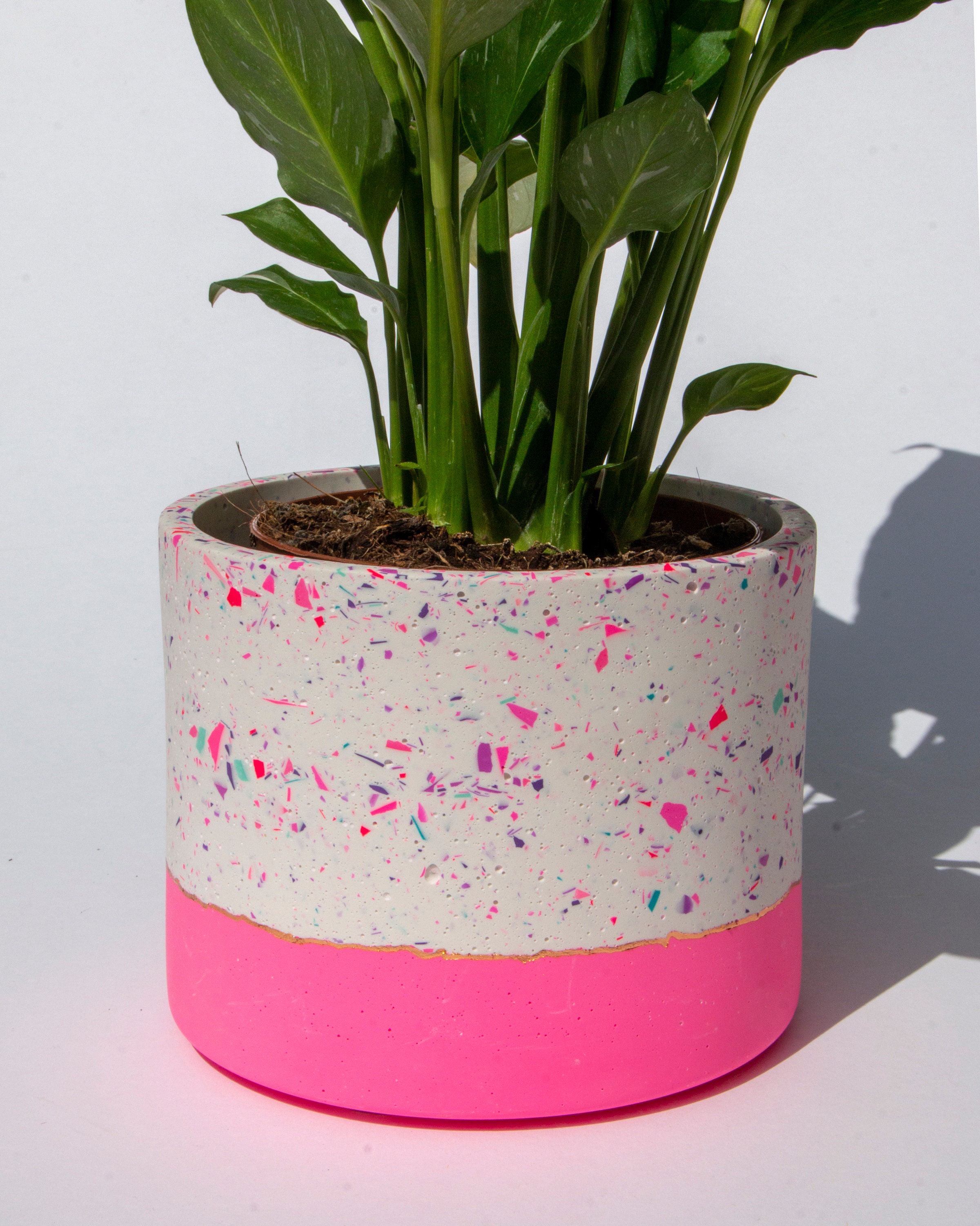 Neighborhood SRL BAPE NBHD PLANT POT 鉢 Neighborhood - SRL Logo-Print Plastic Plant Pot Neighborhood