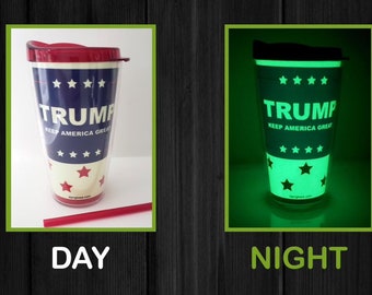 20oz skinny tumbler with lid and straw 2020 trump cup trump MAGA trump2020 mic drop,tears Kayleigh McEnany tumbler