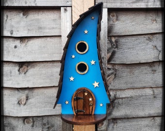 NEPTUNE bird house/birdhouses/handmade/Garden art/bird houses/bird house