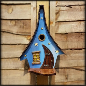 GOLDILOCKS vogelhuis/vogelhuisjes/handgemaakt/Tuinkunst/vogelhuisjes/vogelhuis