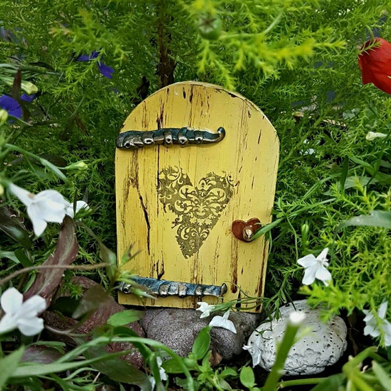 Queens Heart Fairy Door Etsy