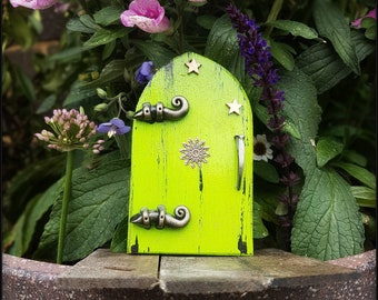 Elder Witch fairy door/customizable colour choice.