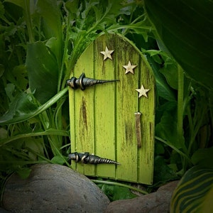 The Goblin fairy door/customizable colour choice. image 1