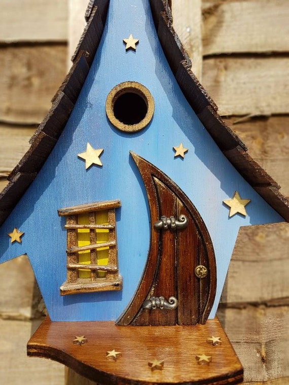 GOLDILOCKS casa de aves / casas de pájaros / hecho a mano / arte del jardín  / casas de pájaros / casa de aves -  México