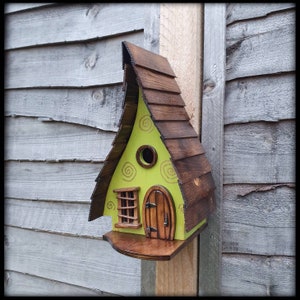 TROLL KING bird house/birdhouses/handmade/Garden art/bird houses/bird house