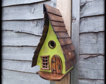TROLL KING bird house/birdhouses/handmade/Garden art/bird houses/bird house