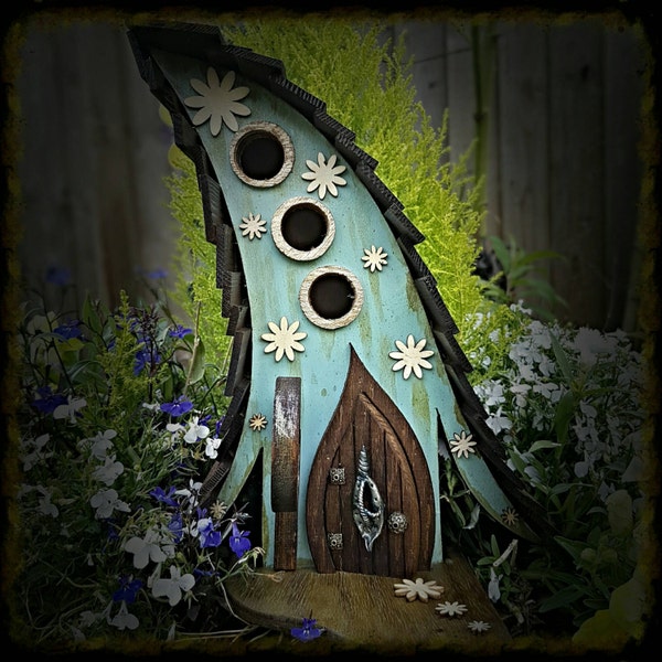 3 Ornithologue de sorcières /birdhouse fait main/birdhouses /Garden art/bird houses