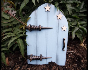 Large Goblin fairy door/ large fairy door for bottom of tree