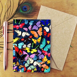 Lepidoptera Butterfly Greetings Card