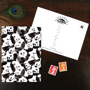 Cartão Postal Embaraço dos Pandas