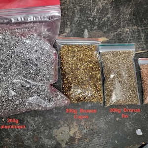 COPPER in granules / shavings, fine, for Orgonite, metal, from 200g to 1kg image 8