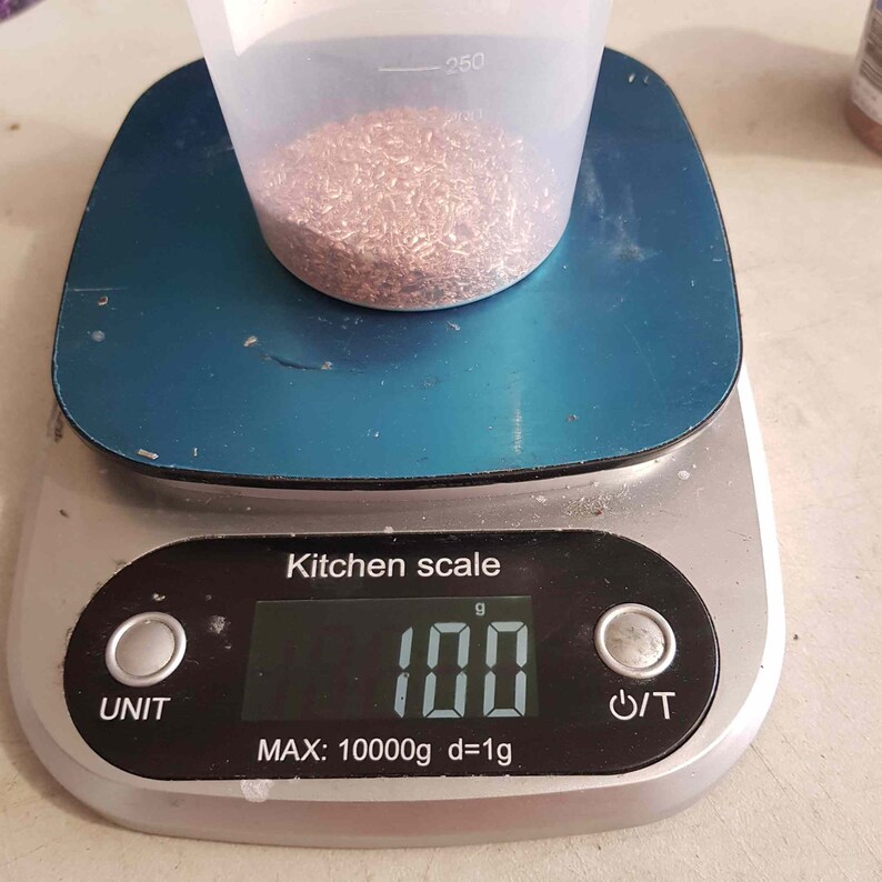 COPPER in granules / shavings, fine, for Orgonite, metal, from 200g to 1kg image 6