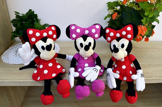 crochet minnie mouse doll