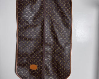 Louis Vuitton Garment Bag Unisex OS Brown Monogram Vintage Travel Carrier