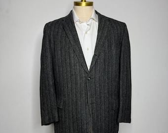 1950-60's 3 Button Wool Sport Coat, Hickey Freeman, F.R. Tripler