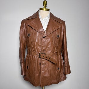 Gino Leather Jacket - Etsy
