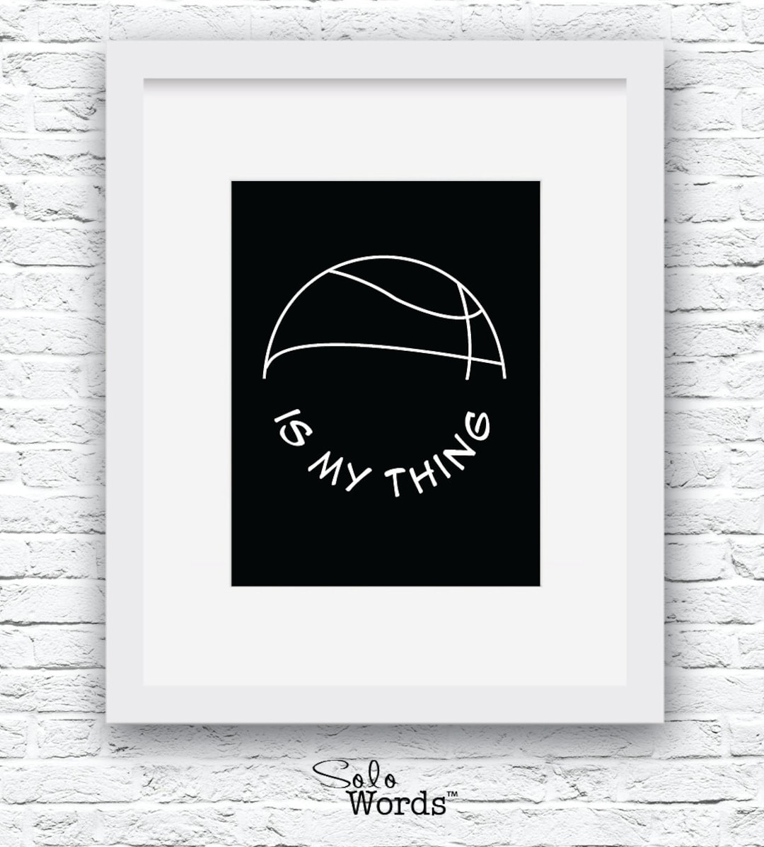 Basketball Printable, Basketball Download, Basketball Poster ...
