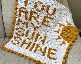 You Are My Sunshine Baby Blanket