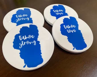 Lake Tahoe Coaster Set