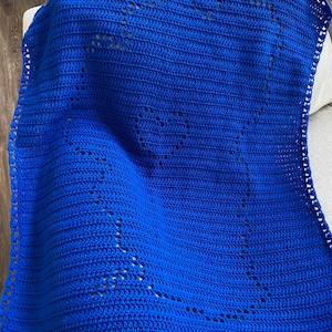 Lake Tahoe Handmade Baby Blanket